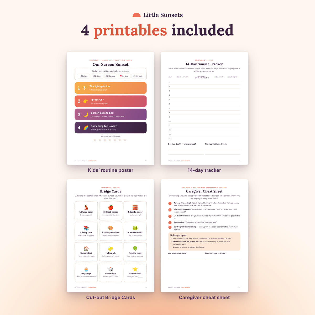No More "One More" – The Screen Sunset Method (PDF)